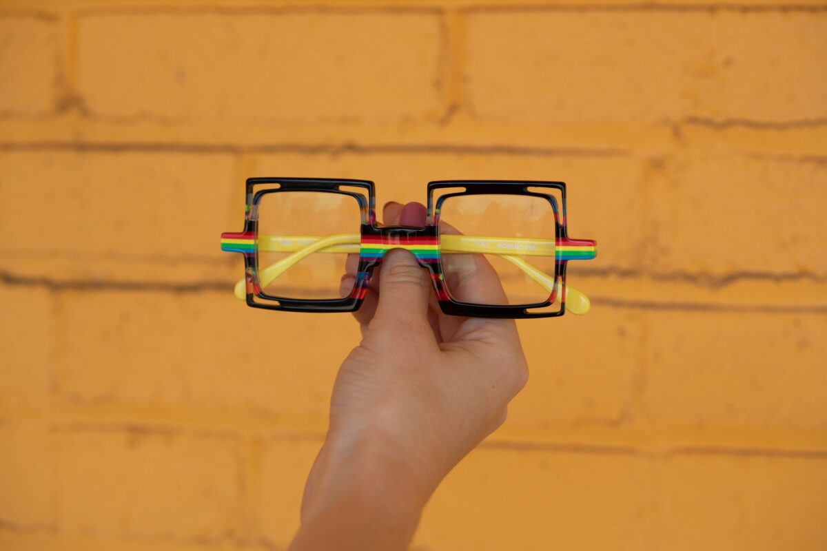 Wissing x Eclectic Eye Square-shaped Multicolor Eyeglasses