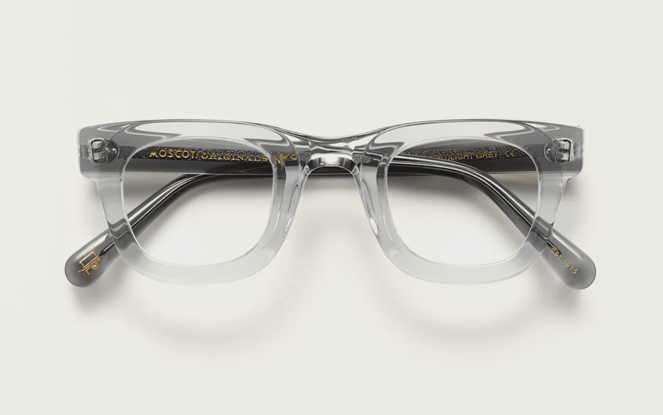 Clear Moscot frames