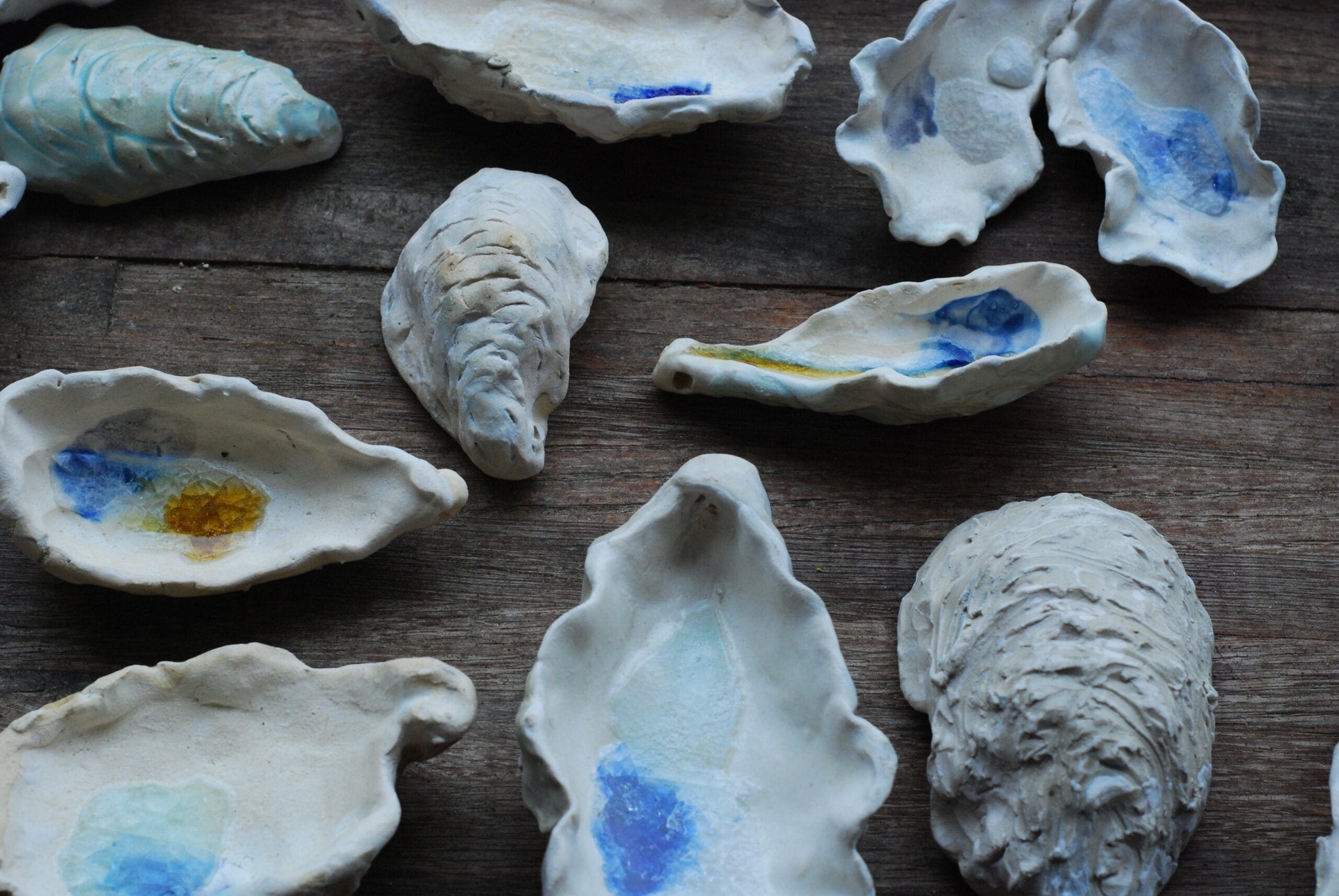 oysters, porcelain, slip, sea glass.jpg