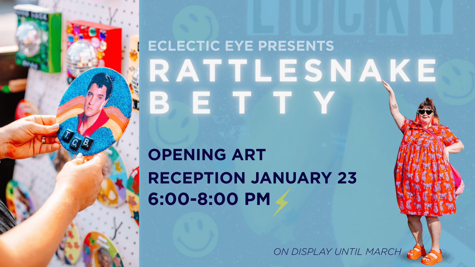 Rattlesnake Betty - Opening Art Reception January 23 - 6-8 PM